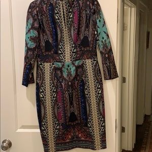 Etro Dress. Lined multi colored dress sz 46